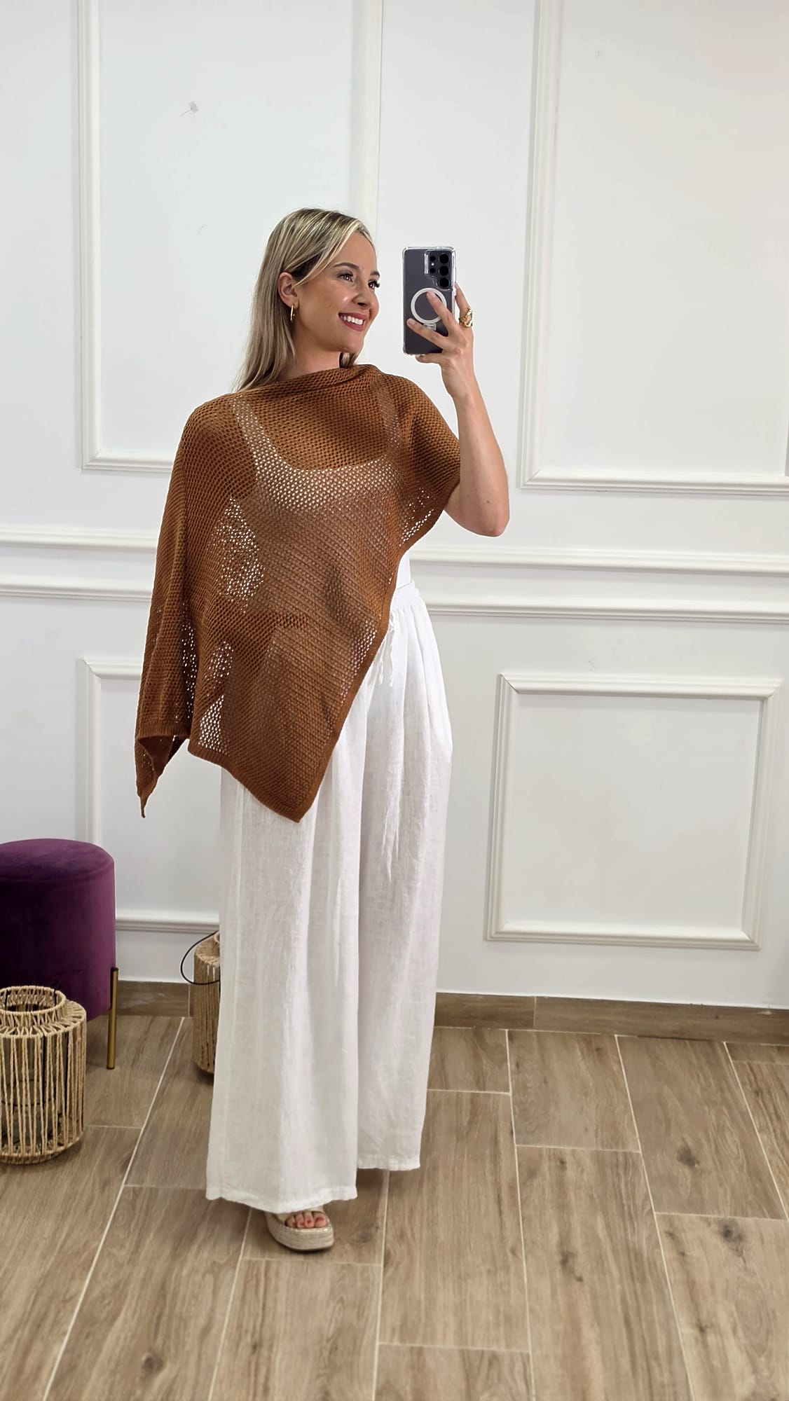 Poncho Crochet