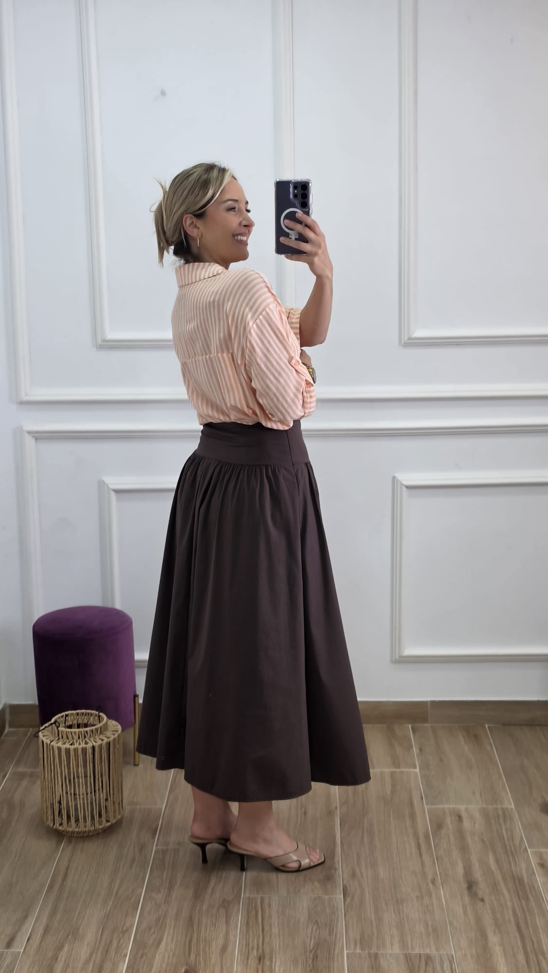 Camisa Salmón