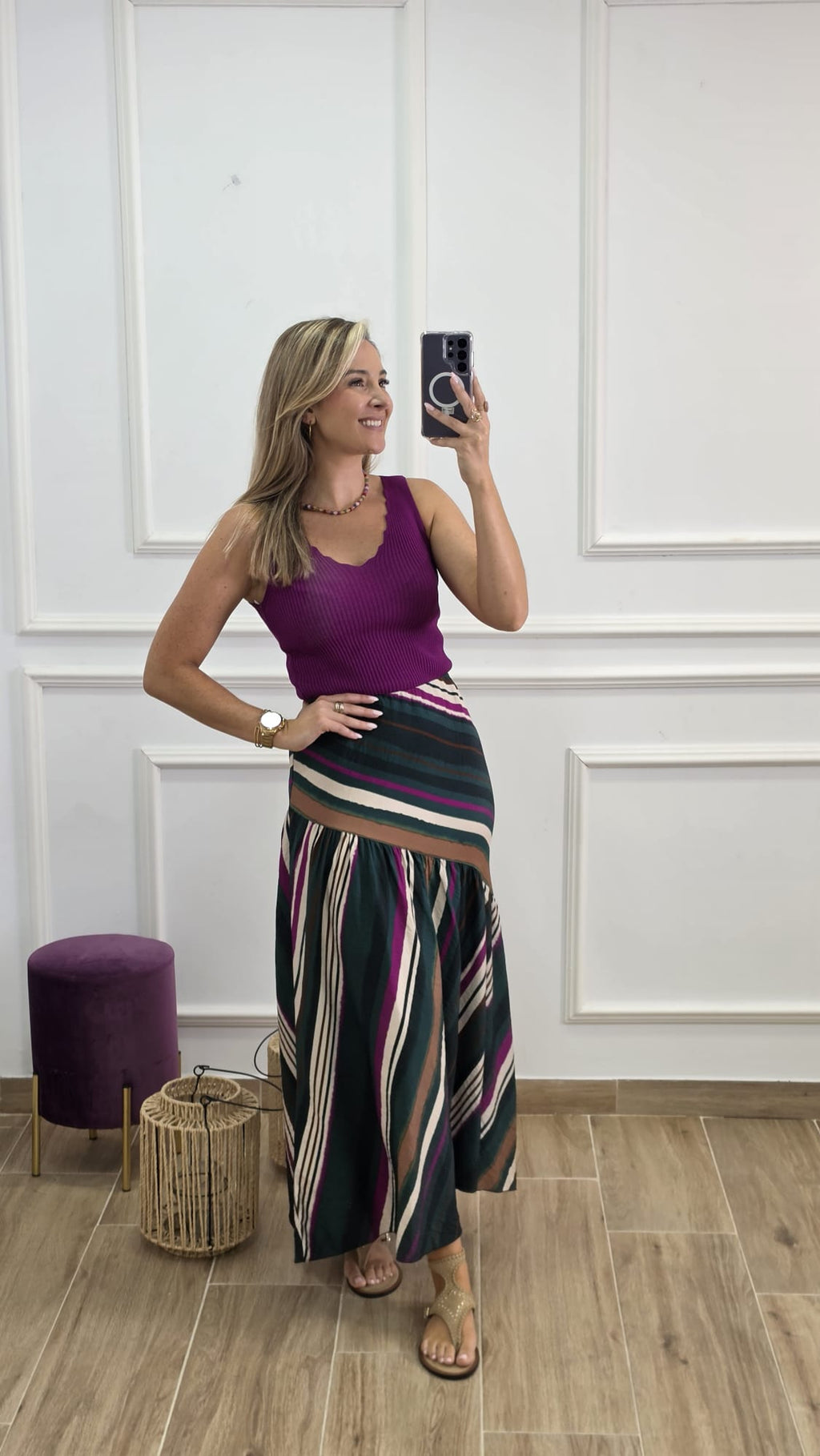 Falda Roxi