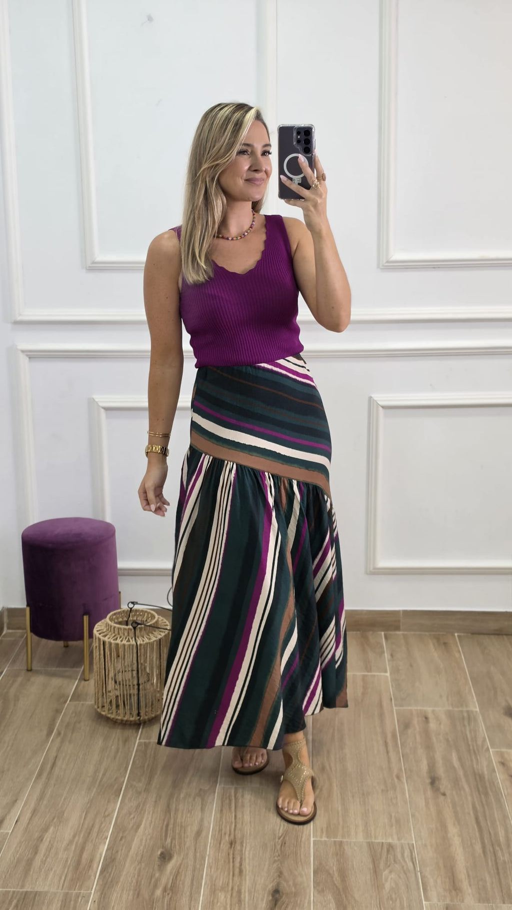 Falda Roxi