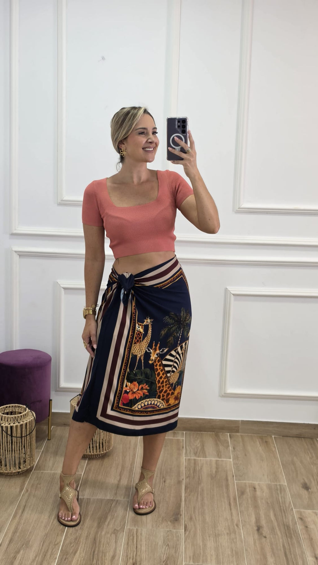 Falda Safari