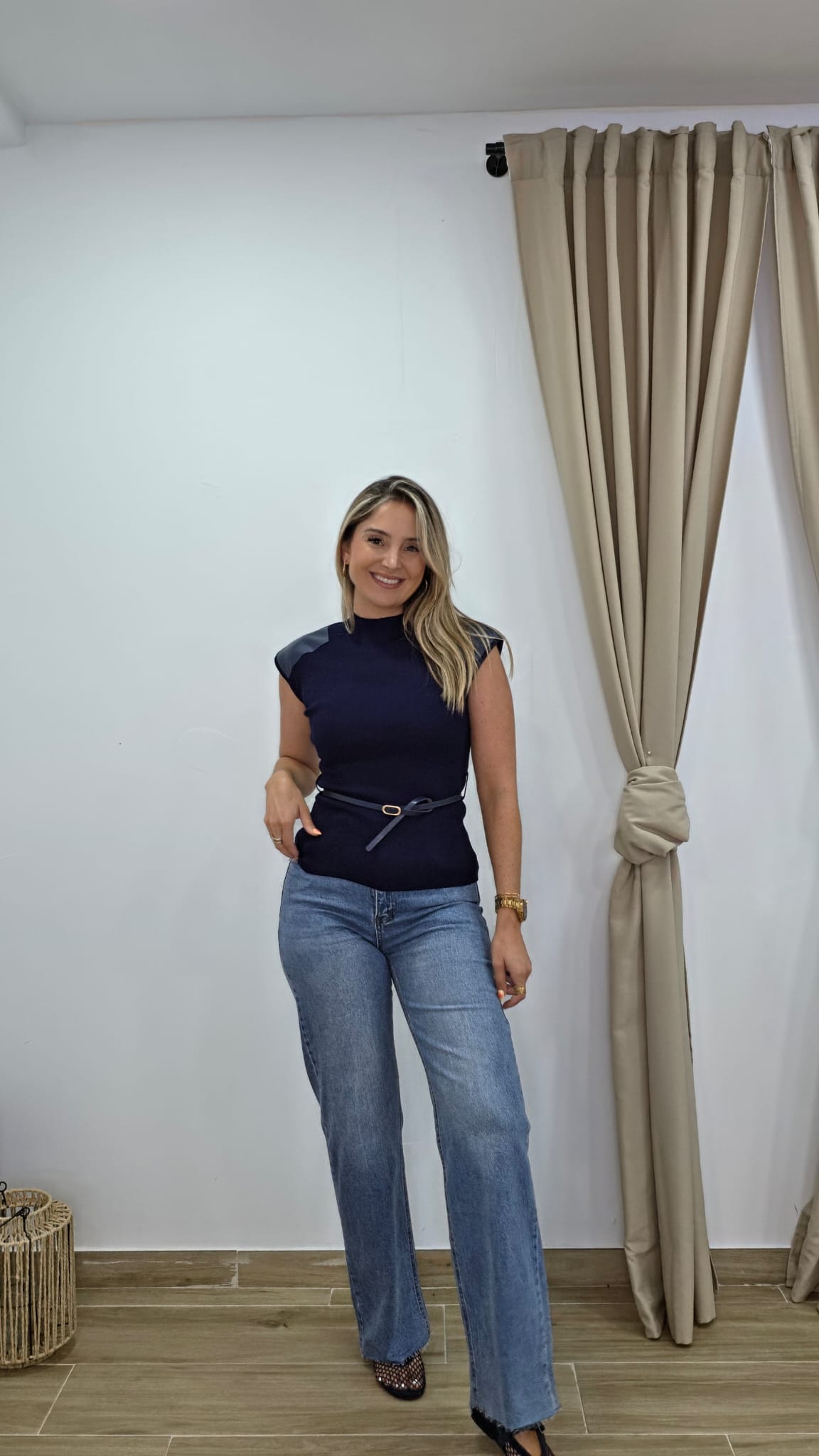 Blusa Cinto