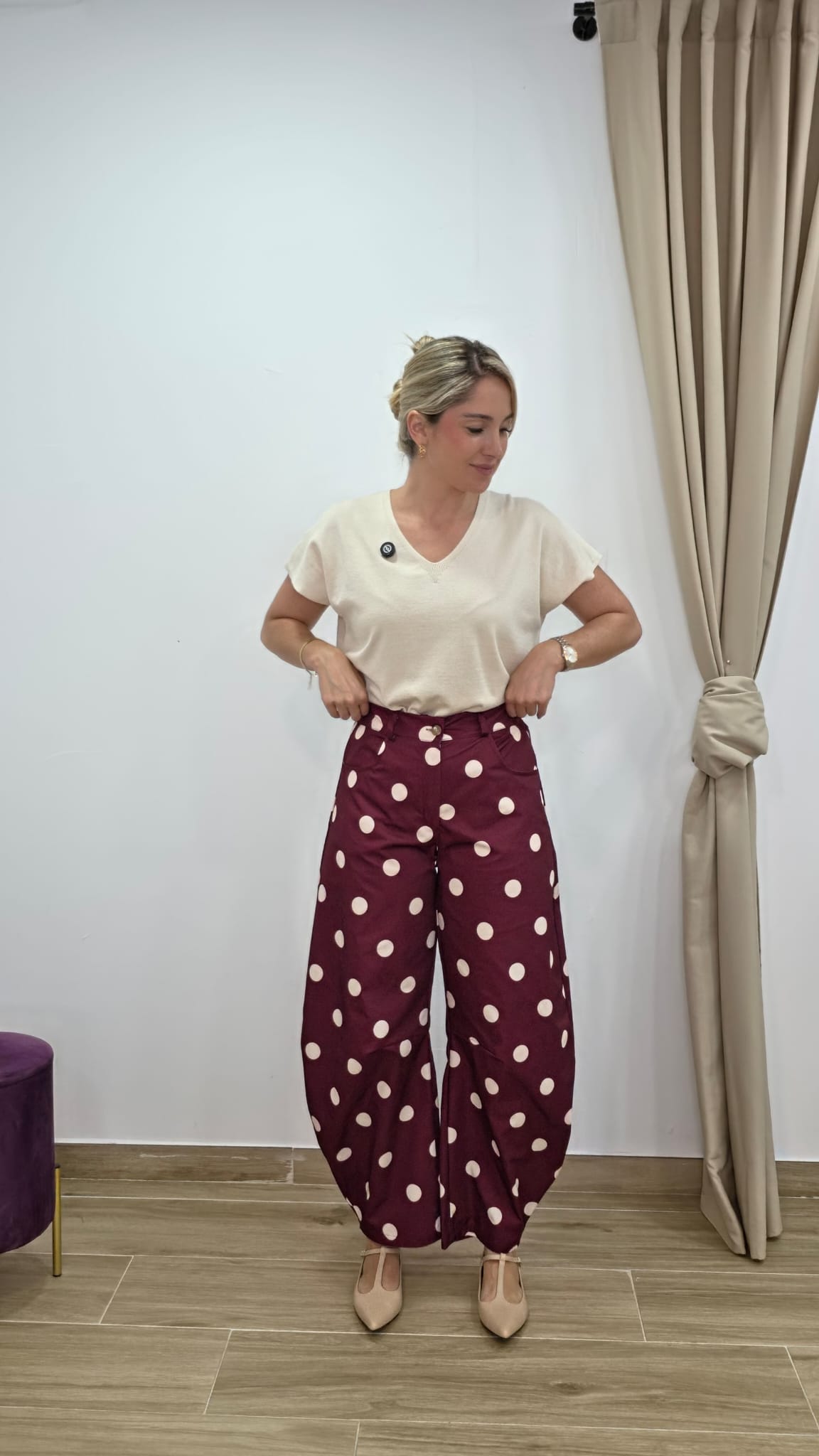 Pantalón Lunares