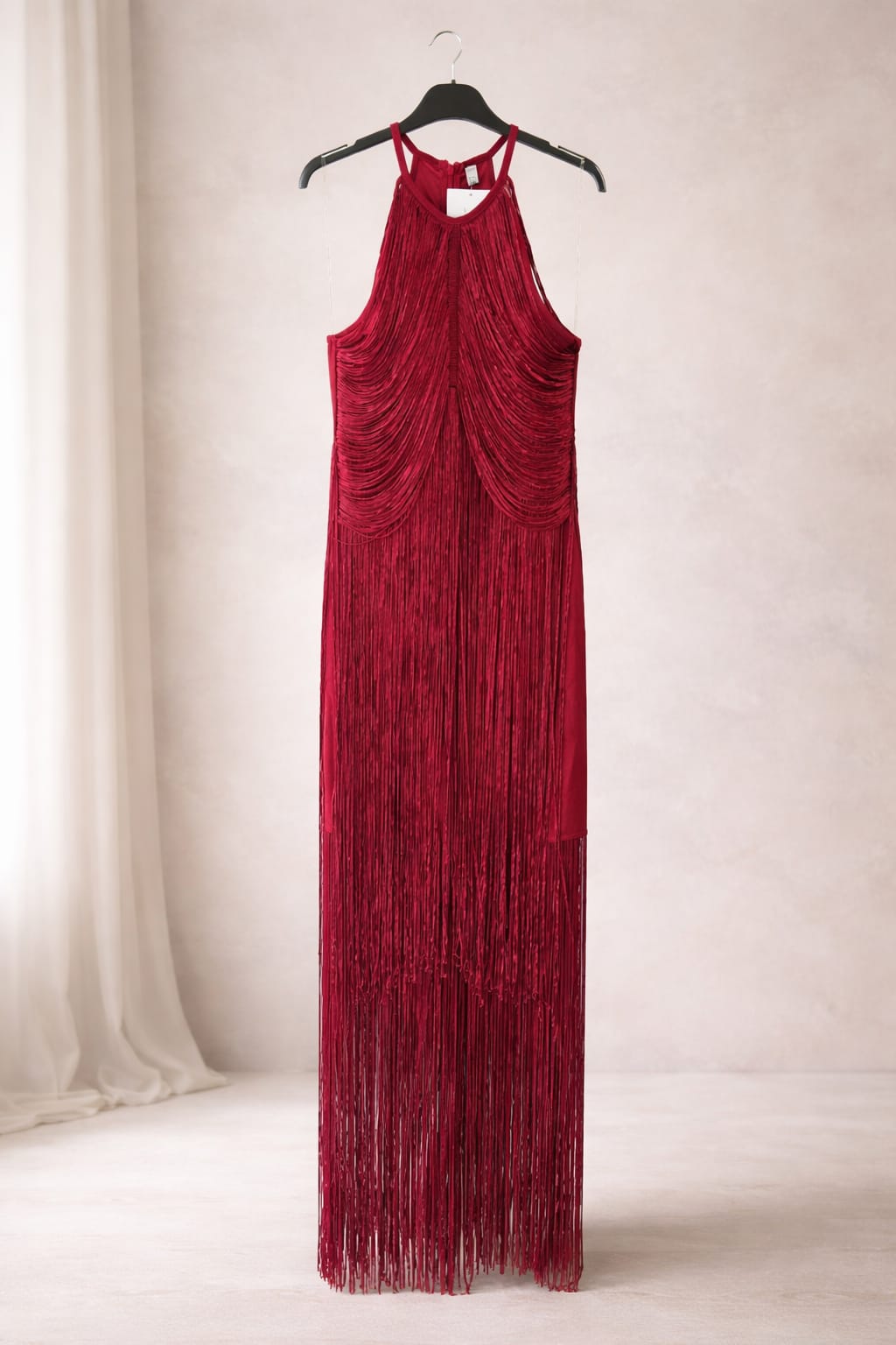 Vestido Flecos