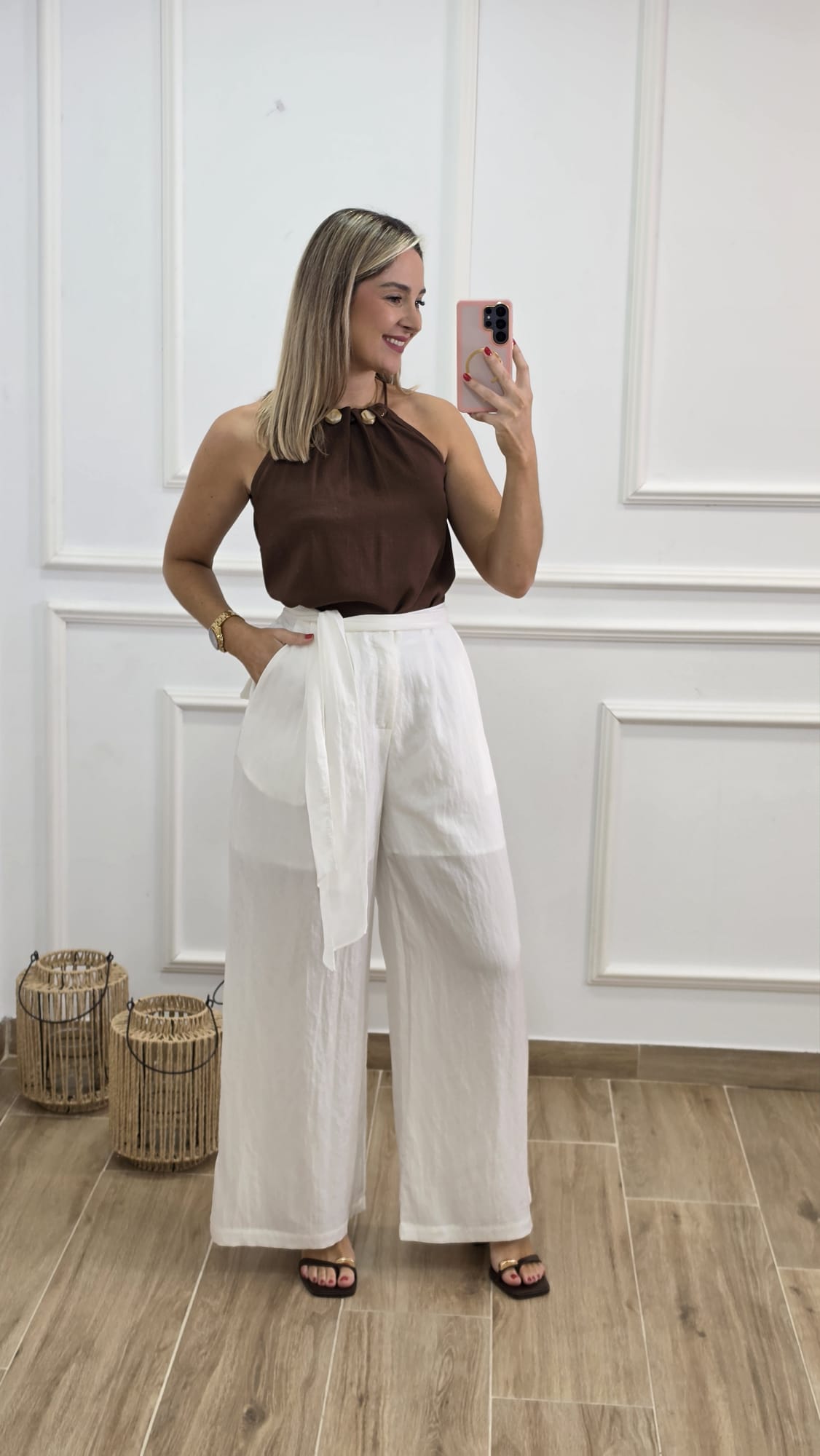Blusa Abalorio