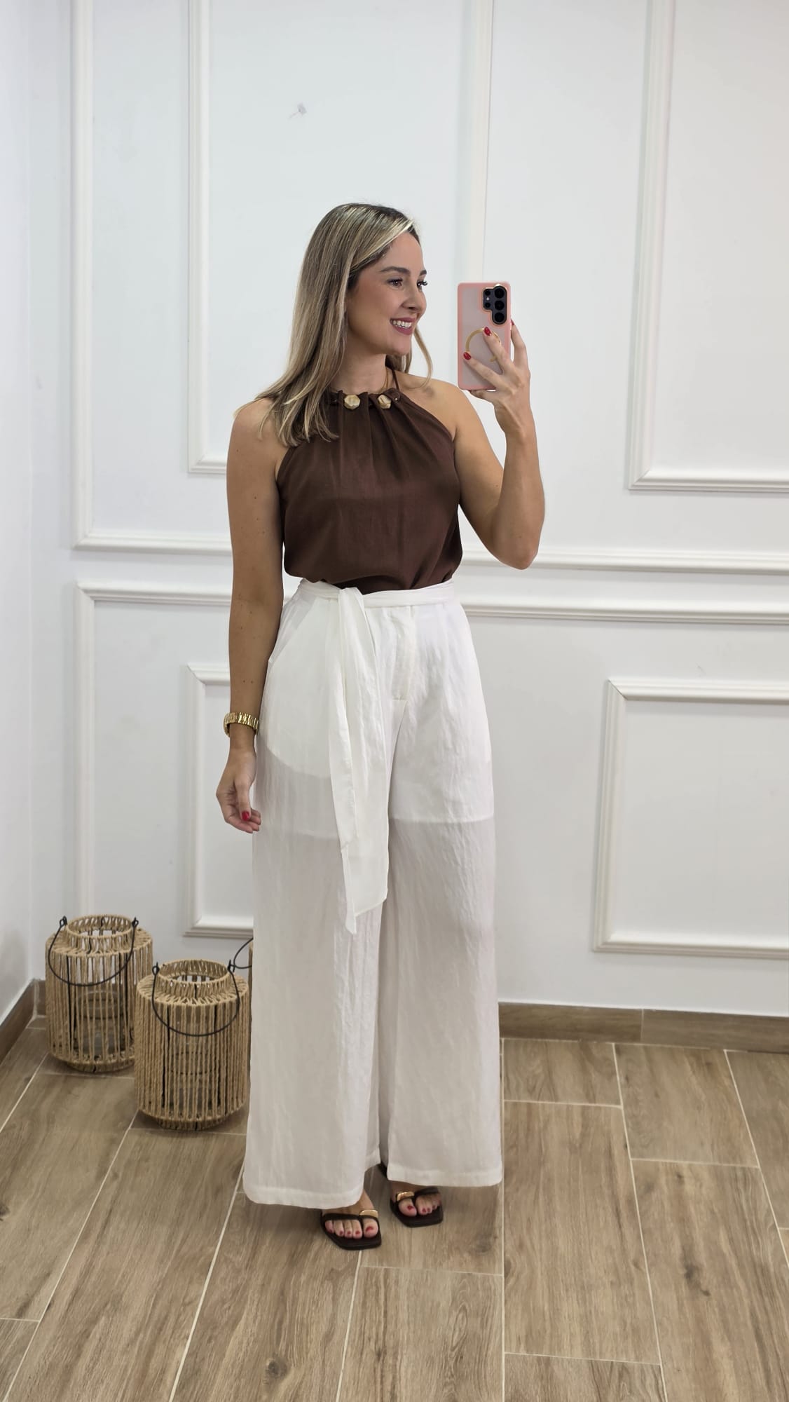 Blusa Abalorio