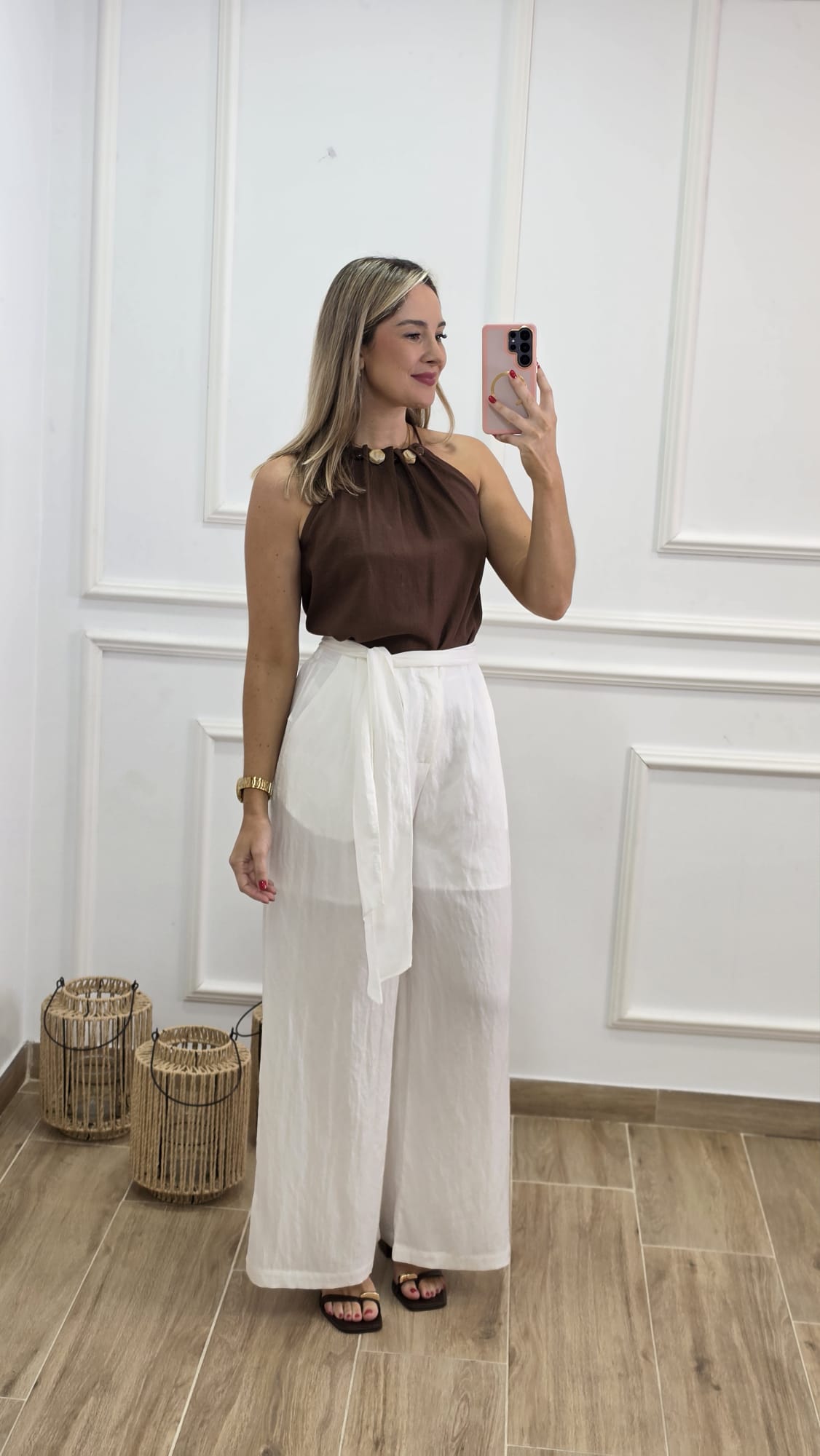 Blusa Abalorio