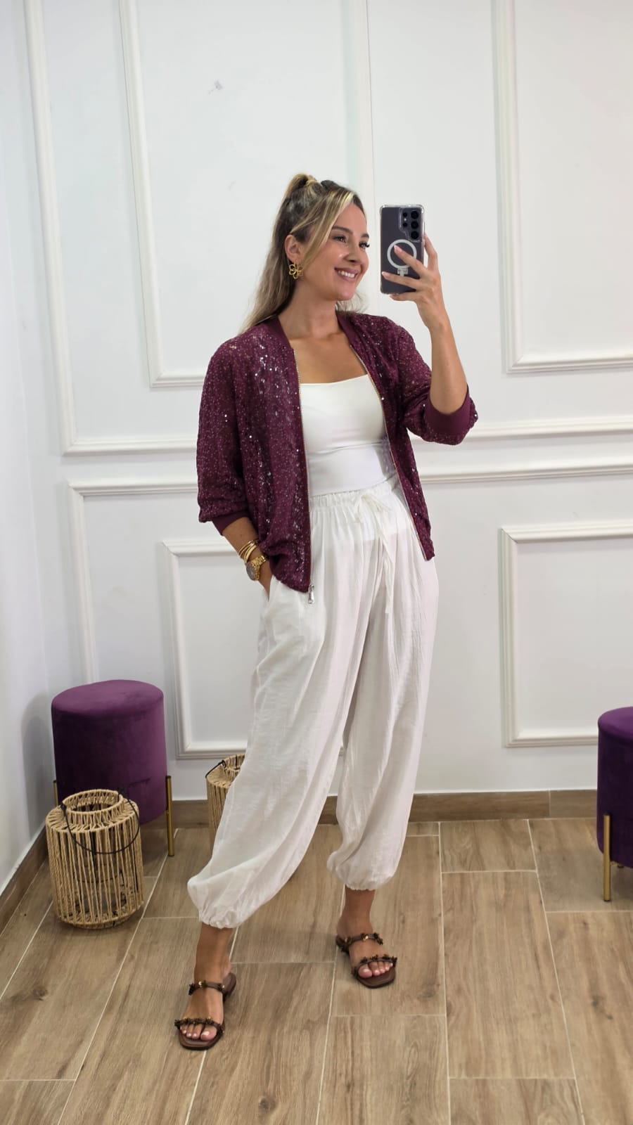 Chaqueta Flor