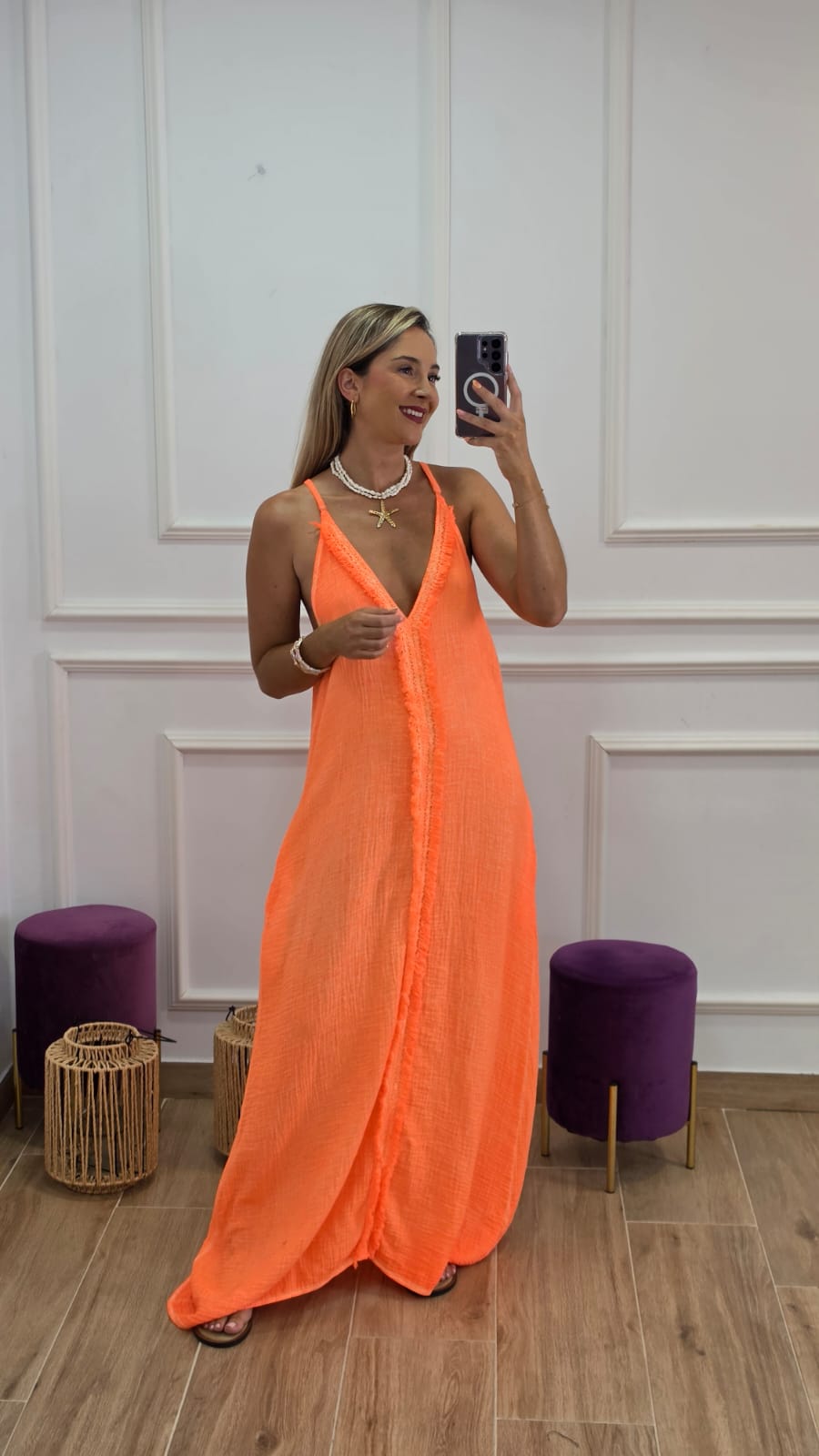 Vestido Polinesia