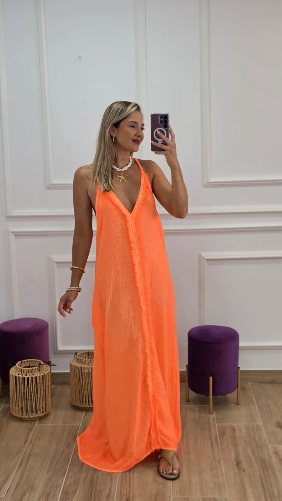Vestido Polinesia