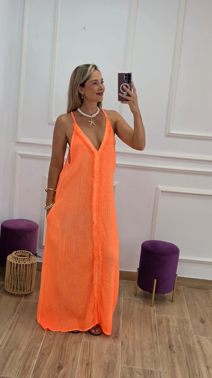 Vestido Polinesia