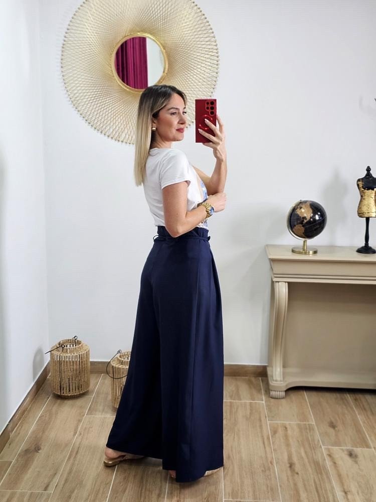 Pantalón Lazada Flor