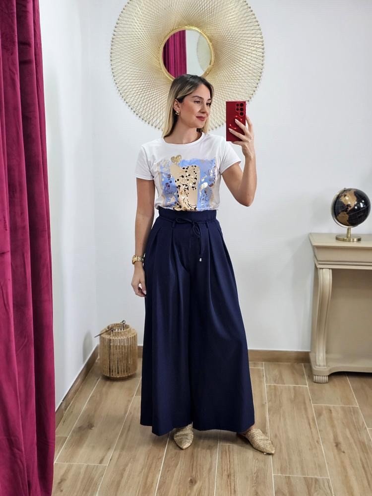 Pantalón Lazada Flor