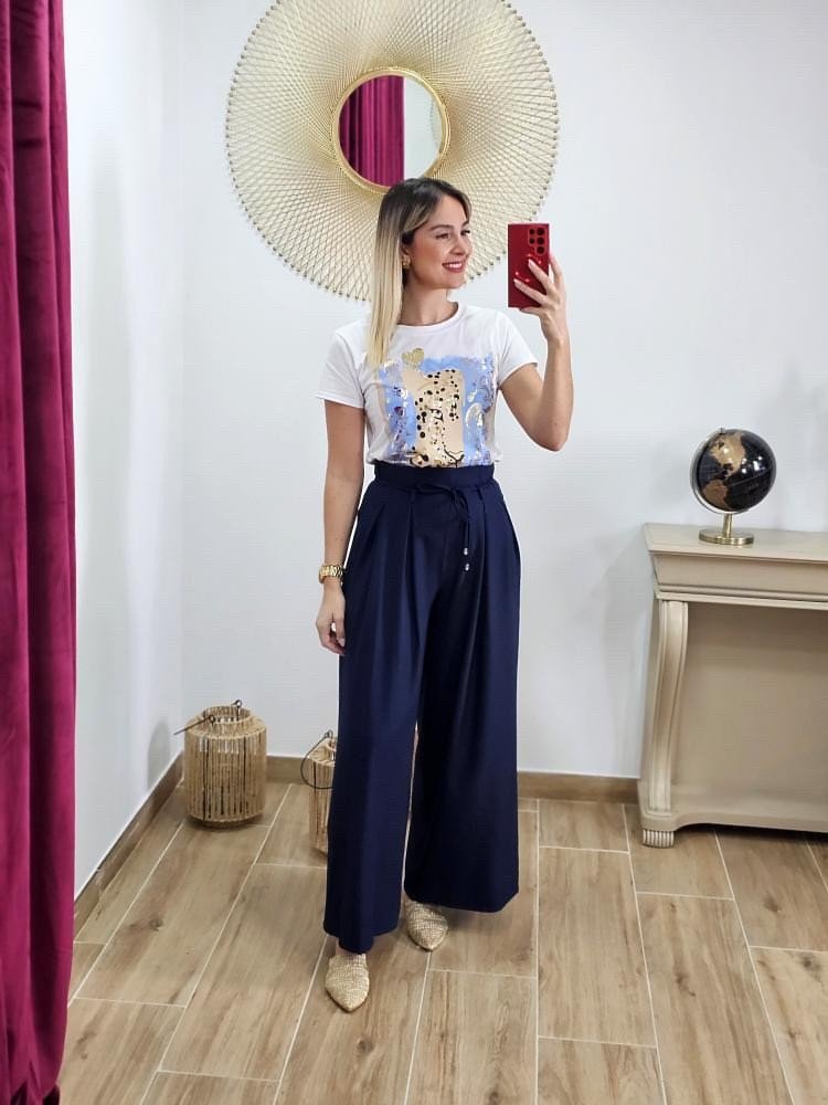 Pantalón Lazada Flor