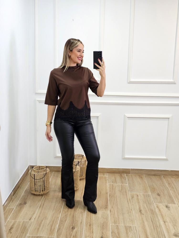 Pantalón Polipiel Sara