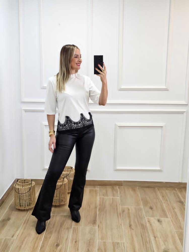 Pantalón Polipiel Sara