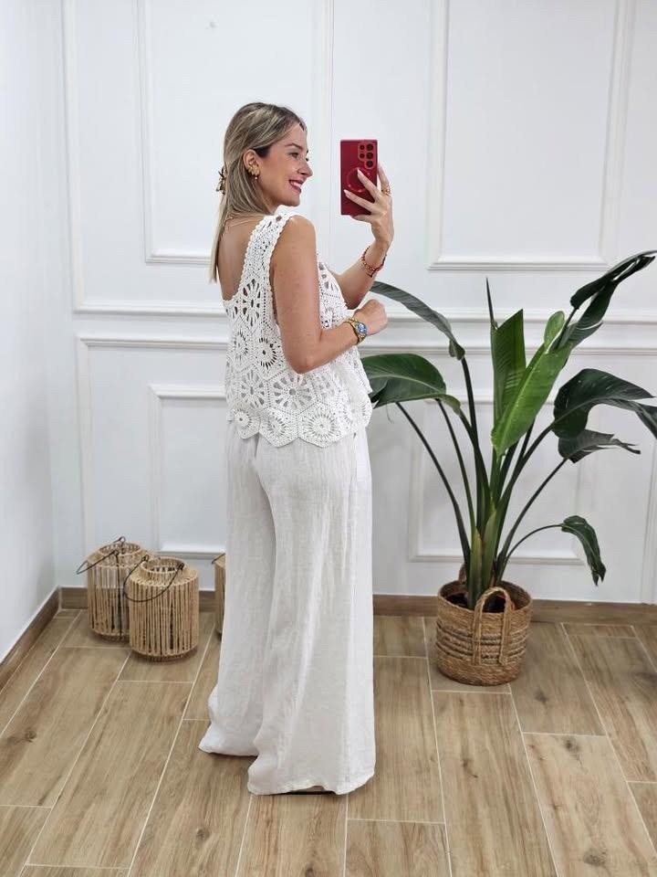 Pantalón Lino